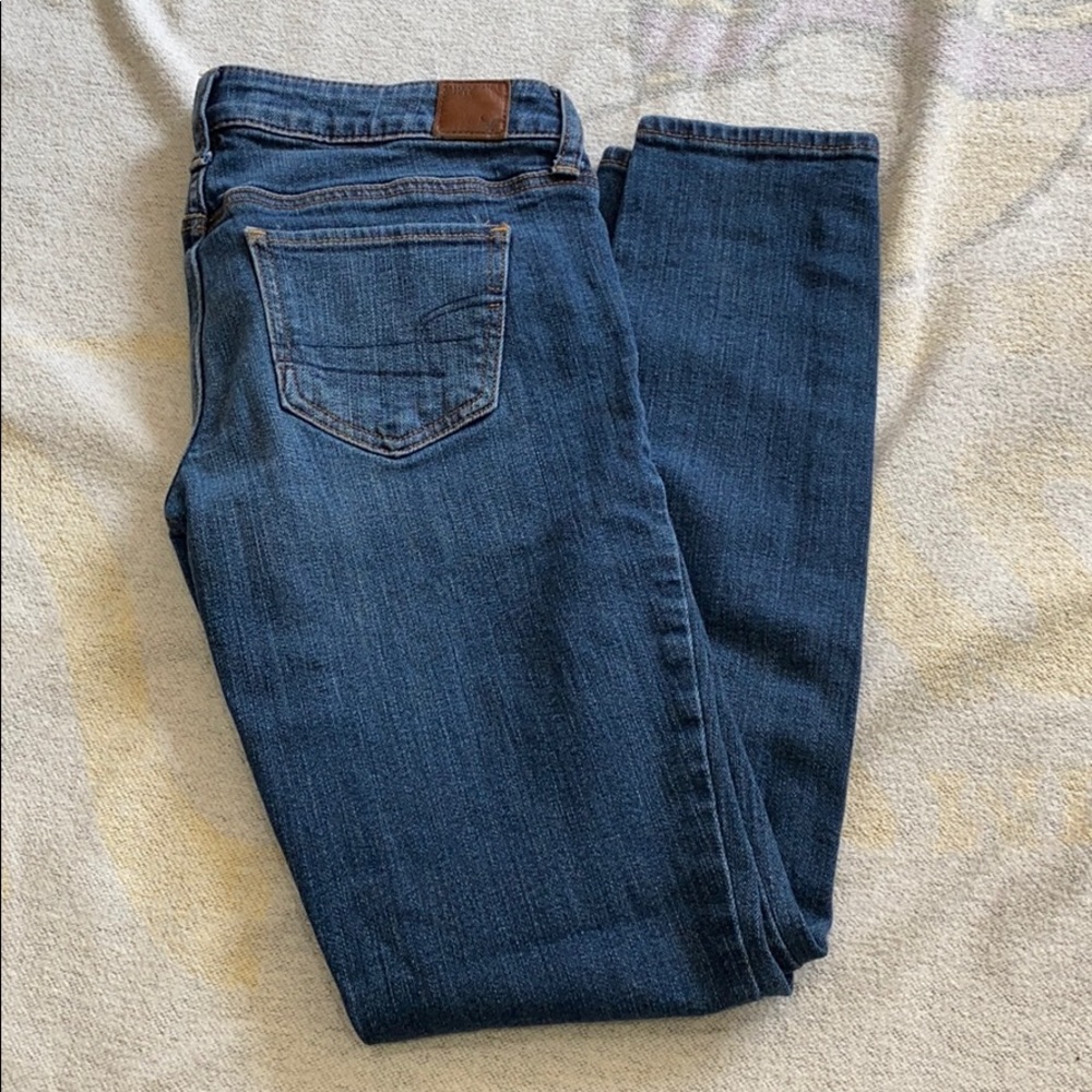 American Eagle stretch super skinny jeans size 2